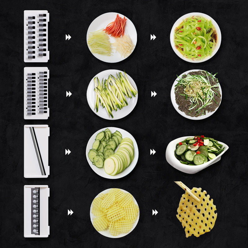 Dulystore Multifunction Vegetable Cutter & Slicer Set