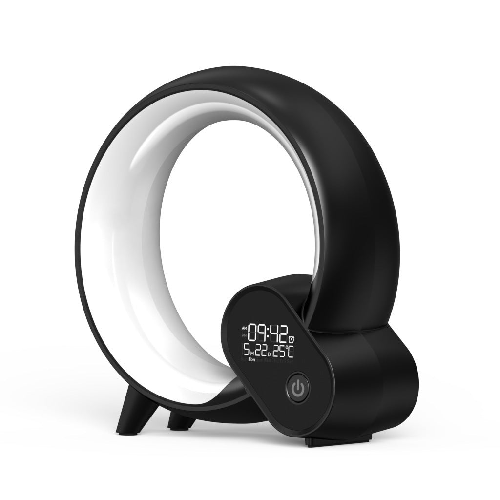 Dulystore RGB Sunrise Alarm Clock Atmosphere Lamp Speaker