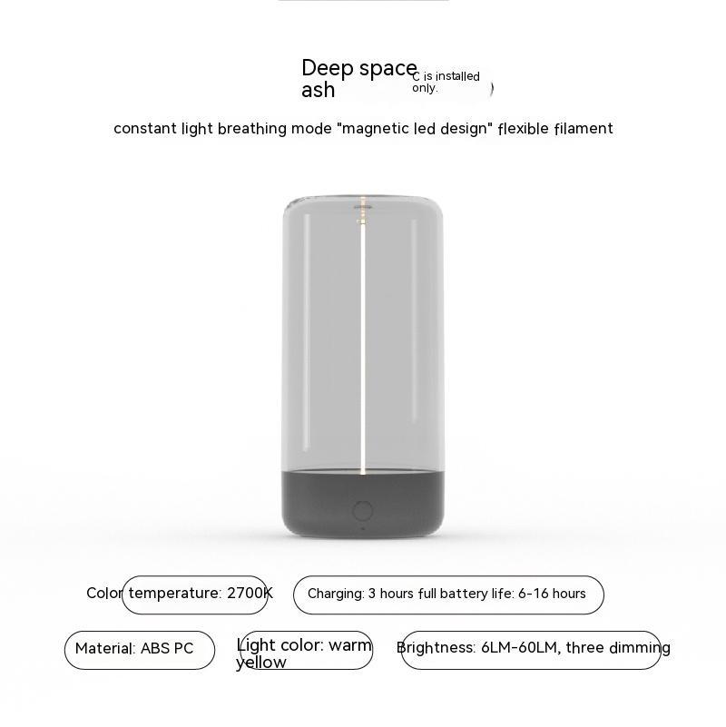 Dulystore Rechargeable LED Camping Atmosphere Night Light