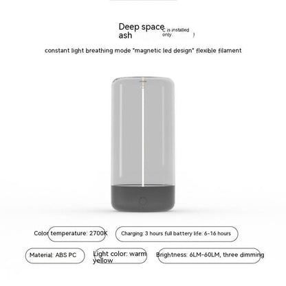 Dulystore Rechargeable LED Camping Atmosphere Night Light