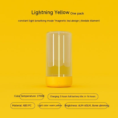 Dulystore Rechargeable LED Camping Atmosphere Night Light